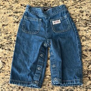 💖 POLO RALPH LAUREN Vintage Blue Straight Leg Jeans Baby size 3-6 months